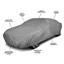 Coverking Semi-Custom CoverGuard Station Wagon Cover Grey Fits Up To 16 ft 8 in