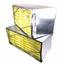 Box of 2x Grainer Air Handler 2HYW5 12x24x12 Rigid 95% SYN Cell Air Filter