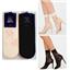 INC International Concepts 2 pr Stamped Floral Anklet Fashion Socks Ch Color New