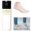 INC International Concepts 2 pr  Ankle Fashion Socks White Fishnet Pink New