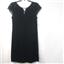 Charter Club Lace Sleeve Chemise Nightgown Black Choose Size New