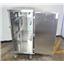 Pedigo PEDCDS233 Enclosed 28x28x56" Stainless Steel Storage Case Cart READ DESC