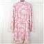 Charter Club Floral Print Cotton Knit Robe Sketched Blooms Size L New