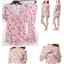 KIMI & KAI Maternity Foxy Nursing Pajama Set Blush Size M Pajama New Lounge