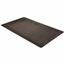 NOTRAX Antifatigue Mat: Ribbed, 3 ft x 5 ft, 1 in Thick, Black