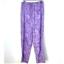 Ralph Lauren 2 pc Cotton Blend Pajama Top & Pants Set Purple Paisley Size S New