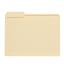 NEW - 100 Ct File Folders Manila 1/3 Cut Assorted Top Tab Letter Size Office