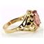 10K, 14K or 18K Gold Ladies Ring, Pure Pink Topaz, R004