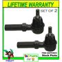 NEW SET Heavy Duty ES3181RL Steering Tie Rod End Front Outer