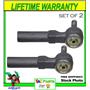 NEW SET Heavy Duty ES3200RL Steering Tie Rod End Front Outer
