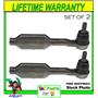 NEW SET Heavy Duty ES800225 Steering Tie Rod End Front Outer