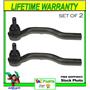 NEW SET Heavy Duty ES800240 Steering Tie Rod End Front Left Outer