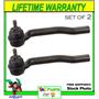 NEW SET Heavy Duty ES800249 Steering Tie Rod End Front Right Outer