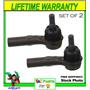 NEW SET Heavy Duty ES80644 Steering Tie Rod End Front Right Outer