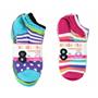 8 Pair Stride Rite Girls Cotton No Show Socks New Shoe Size 7-10 Choose Style